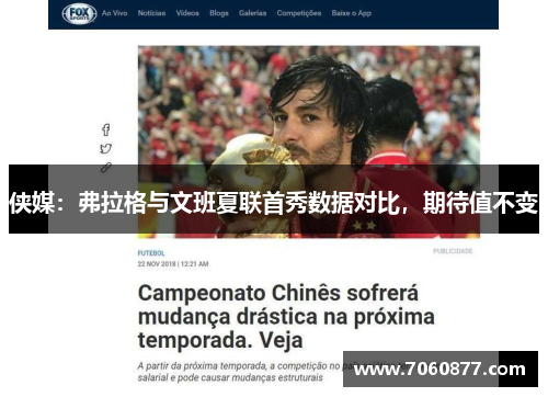 侠媒：弗拉格与文班夏联首秀数据对比，期待值不变